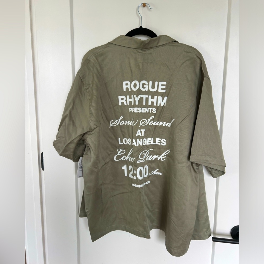 Vintage crop button up pacsun L